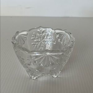 Vintage Mikasa Snowflake. Votive Candle Holder